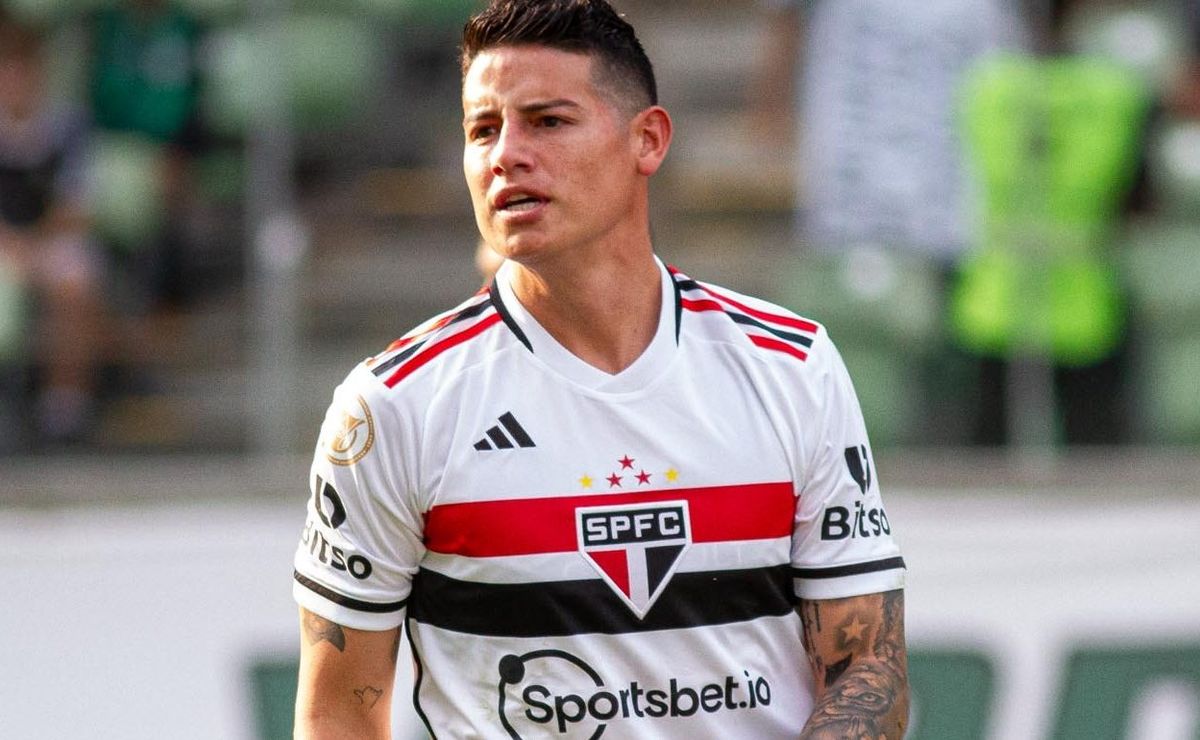 são paulo revela motivo de james rodríguez ser reserva e situação impressiona