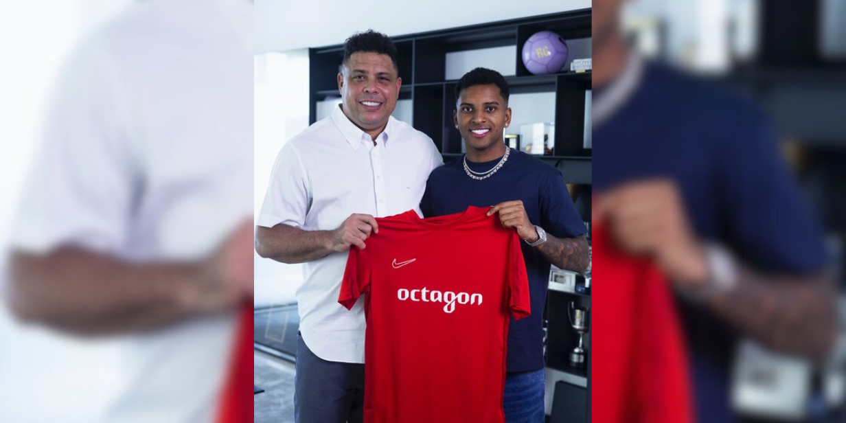 apadrinhado por ronaldo fenômeno, rodrygo fecha parceria com a octagon latam