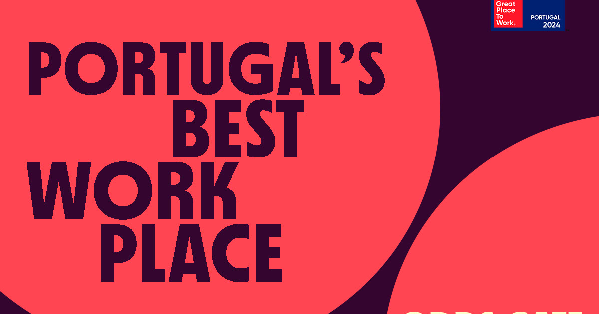 oddsgate é reconhecida em segundo lugar como best workplace de portugal 2024