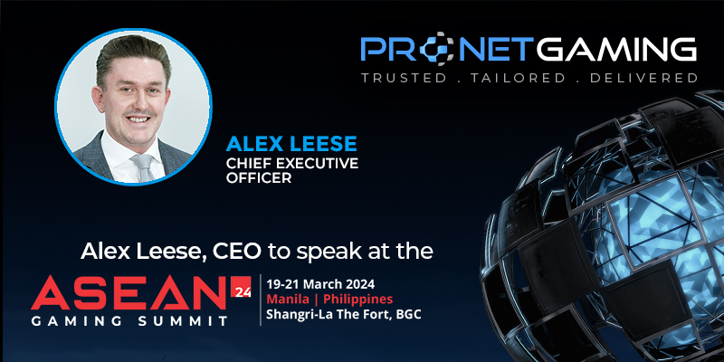 pronet gaming’s alex leese to speak at the asean gaming summit