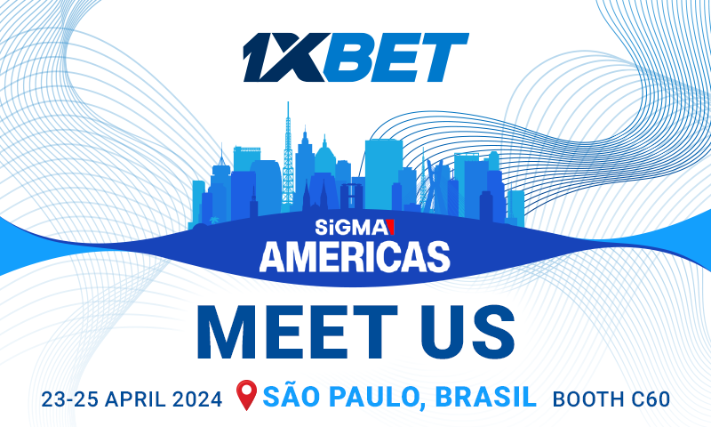 a 1xbet confirma presença no sigma américas 2024