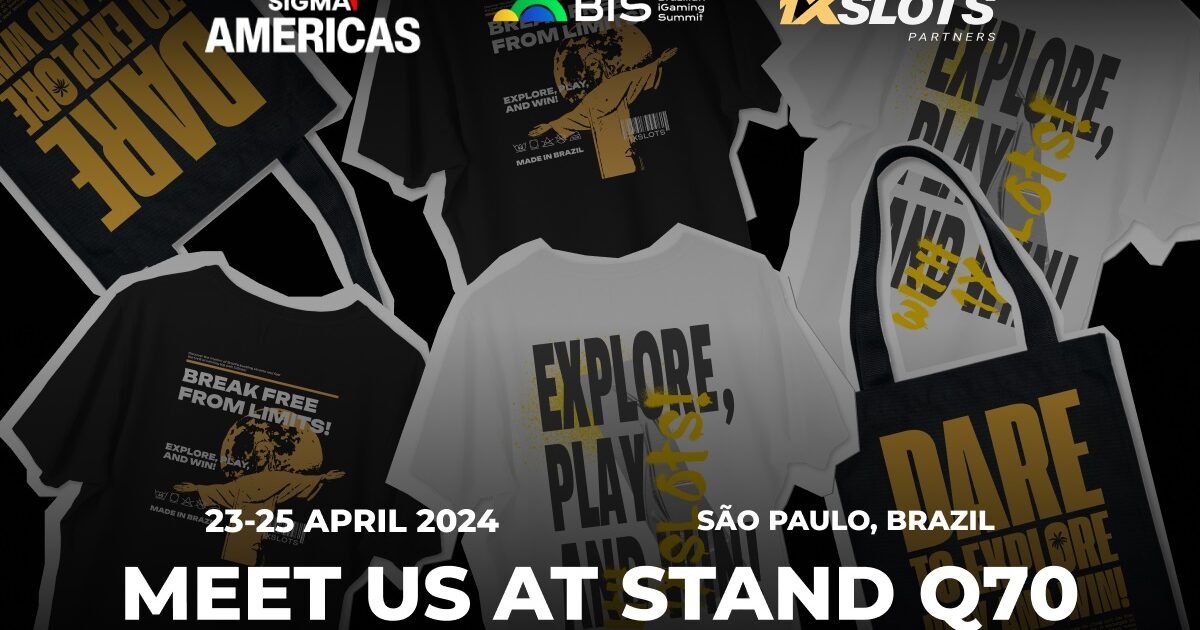 1xslots partners confirma presença e estande no sigma americas 2024