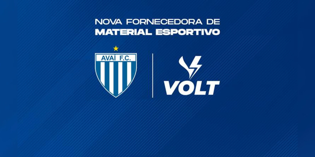 avaí assina com a volt sport para fornecimento de material esportivo até 2028