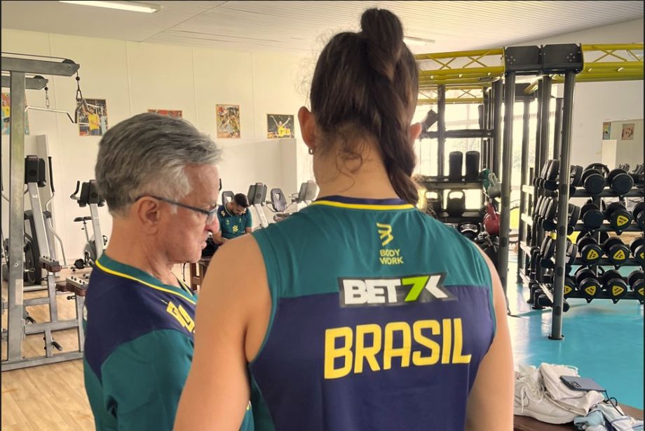 marca da bet7k já estampa uniformes das seleções brasileiras de voleibol