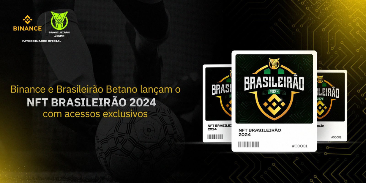 binance apresenta novos nfts do brasileirão para temporada 2024