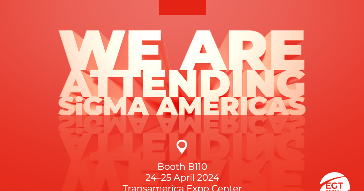 egt digital participará pela primeira vez da sigma americas na edição de 2024