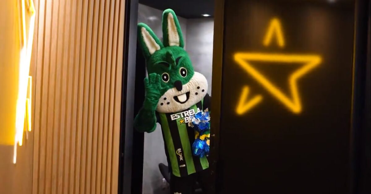 estrelabet promove ação com o mascote do américa mg na páscoa