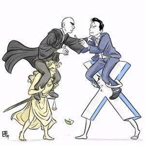 battles on social media