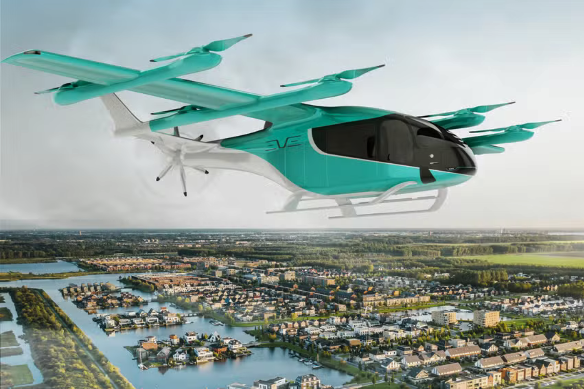 embraer’s eve already building its first “flying car”