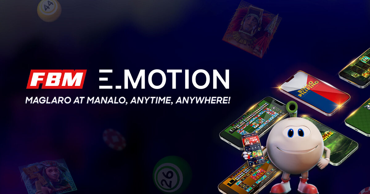 fbm launches fbm e motion: the newest online gaming platform for the philippines