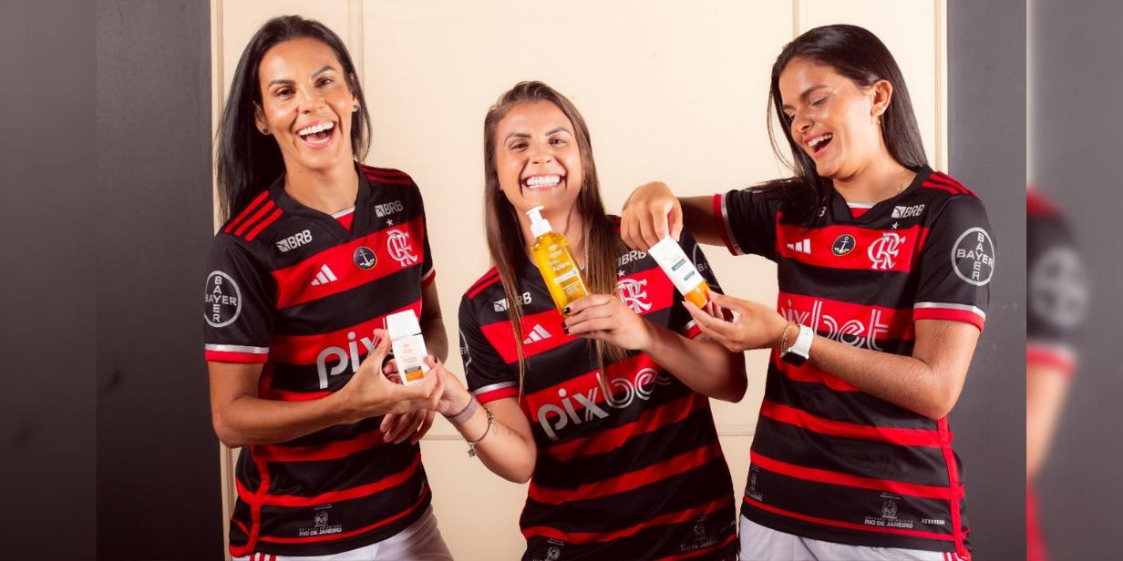 darrow se torna patrocinadora das modalidades femininas do flamengo