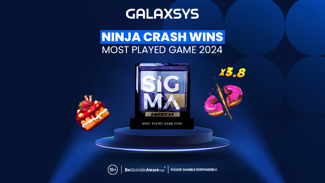 galaxsys ninja crash é premiado no sigma americas como o “jogo mais jogado”