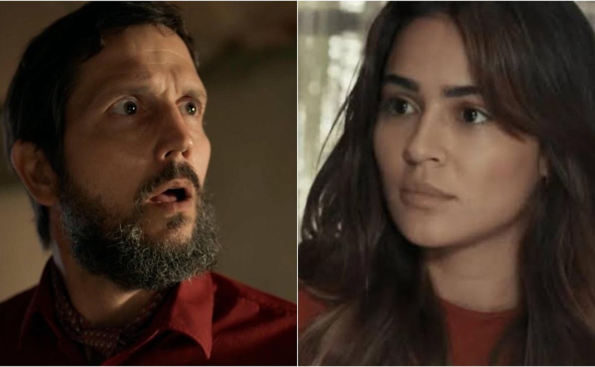 renascer: sandra vira cúmplice de egídio e esconde que seu pai é um assassino