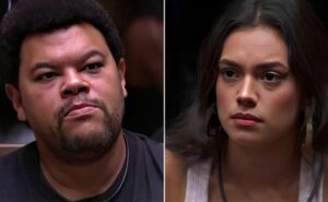 bbb 24: babu santana debocha e aponta ‘falsidade’ de alane: “não sabe perder?”