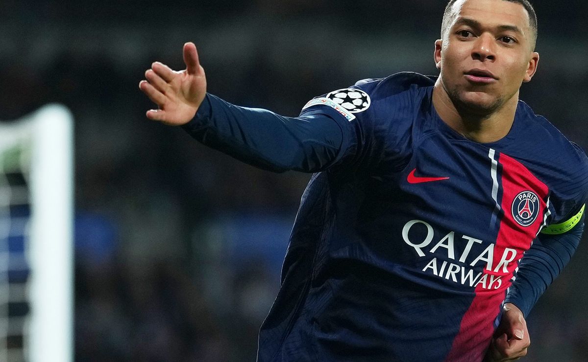 mbappé comemora classificação na champions league e diz: “vamos tentar chegar a wembley “