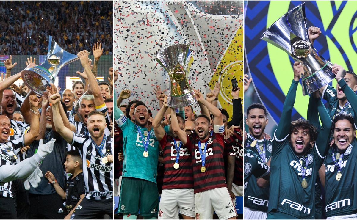 relembre as melhores aproveitamentos de um campeão do campeonato brasileiro de pontos corridos