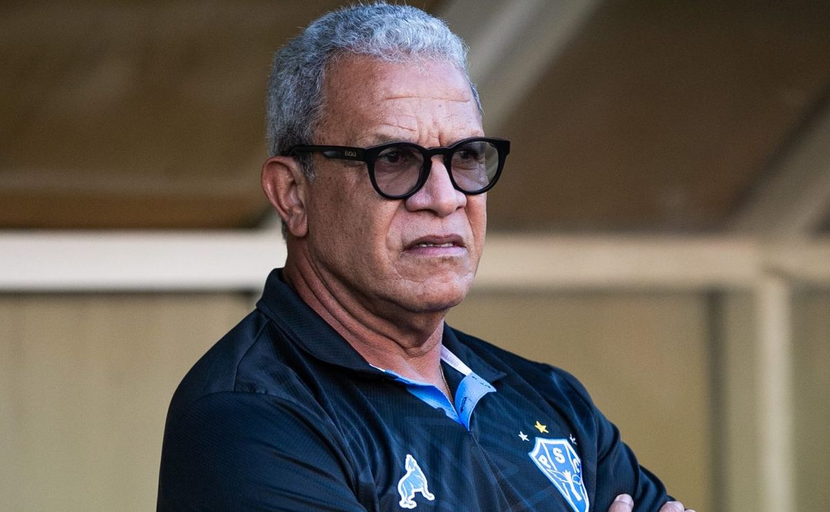 hélio dos anjos, técnico do paysandu, explica vitória do santos: “foi decisivo”