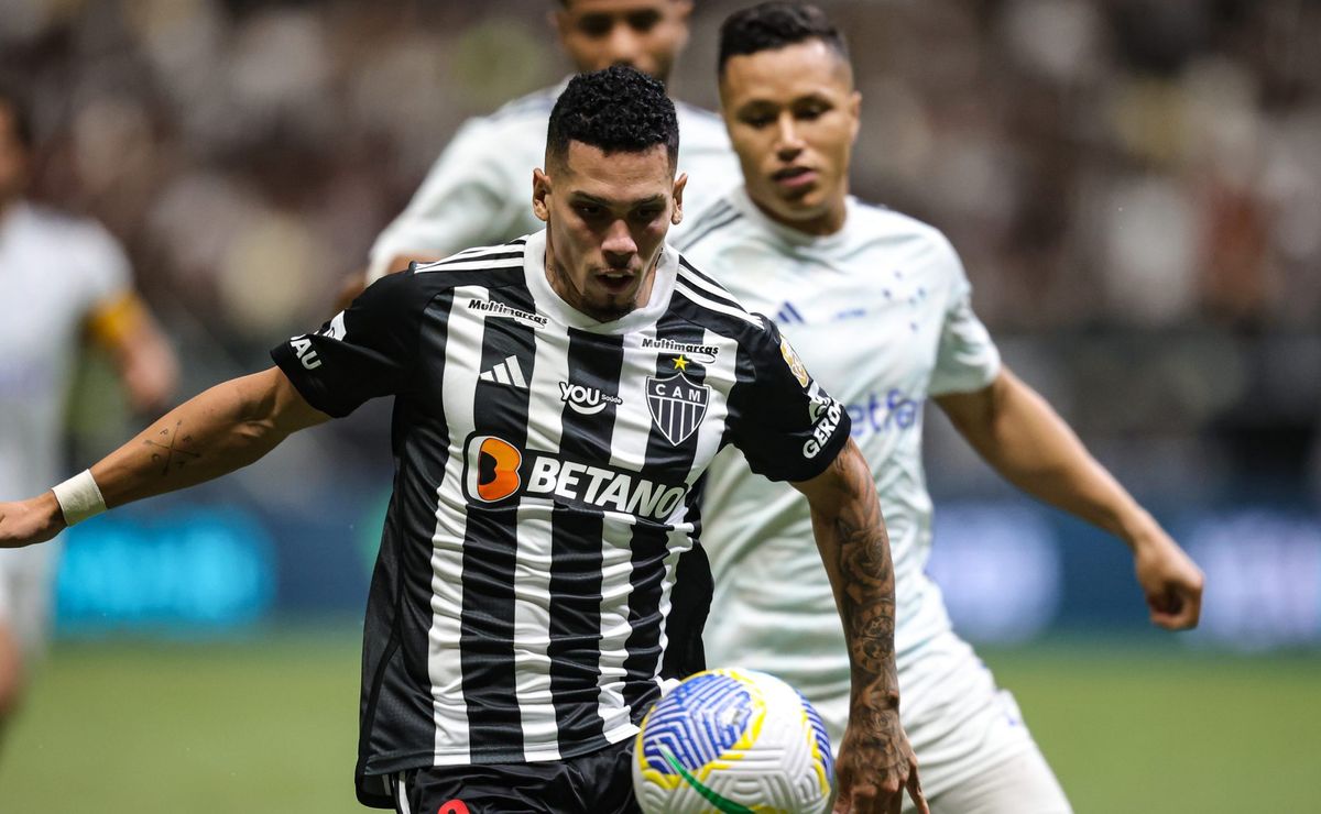 atlético mg vence cruzeiro na arena mrv com amplo domínio; confira as notas dos jogadores