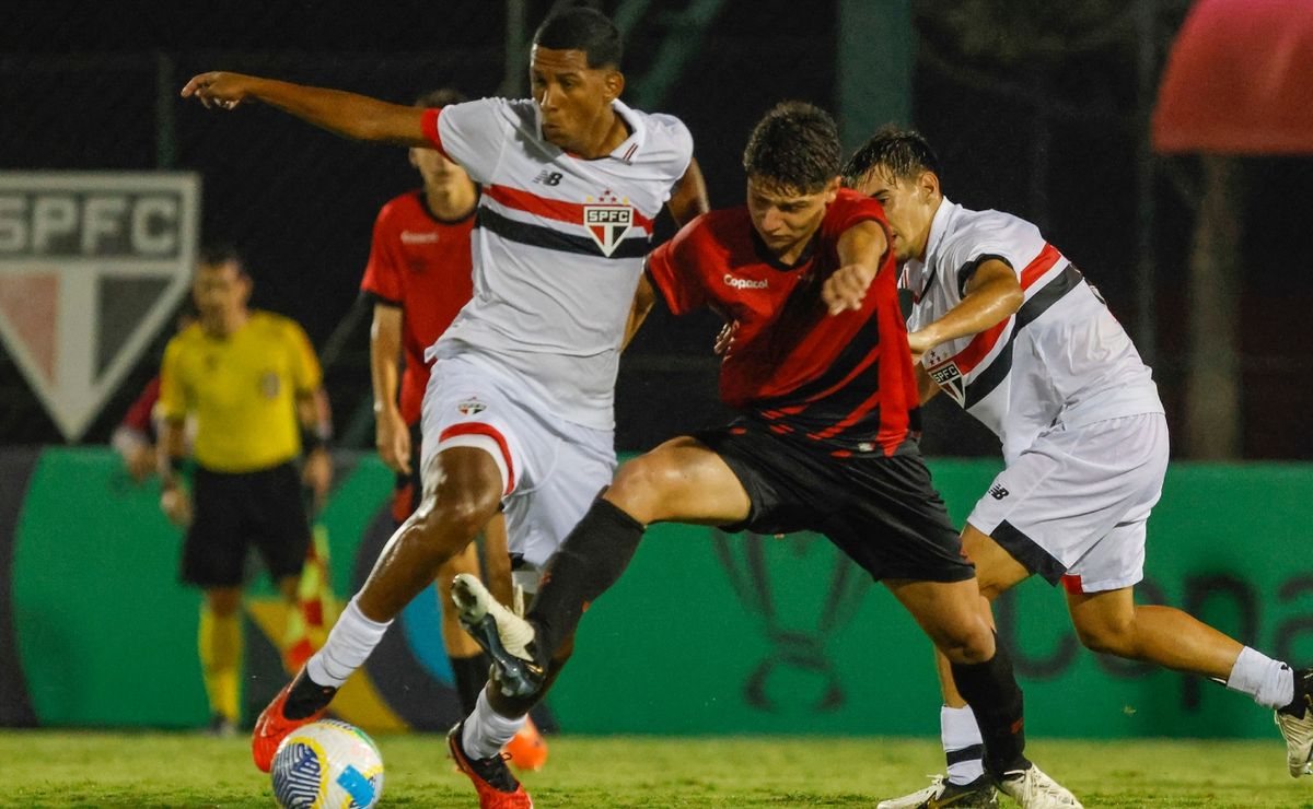 são paulo: allan barcellos, técnico do sub 17, projeta clássico contra o corinthians