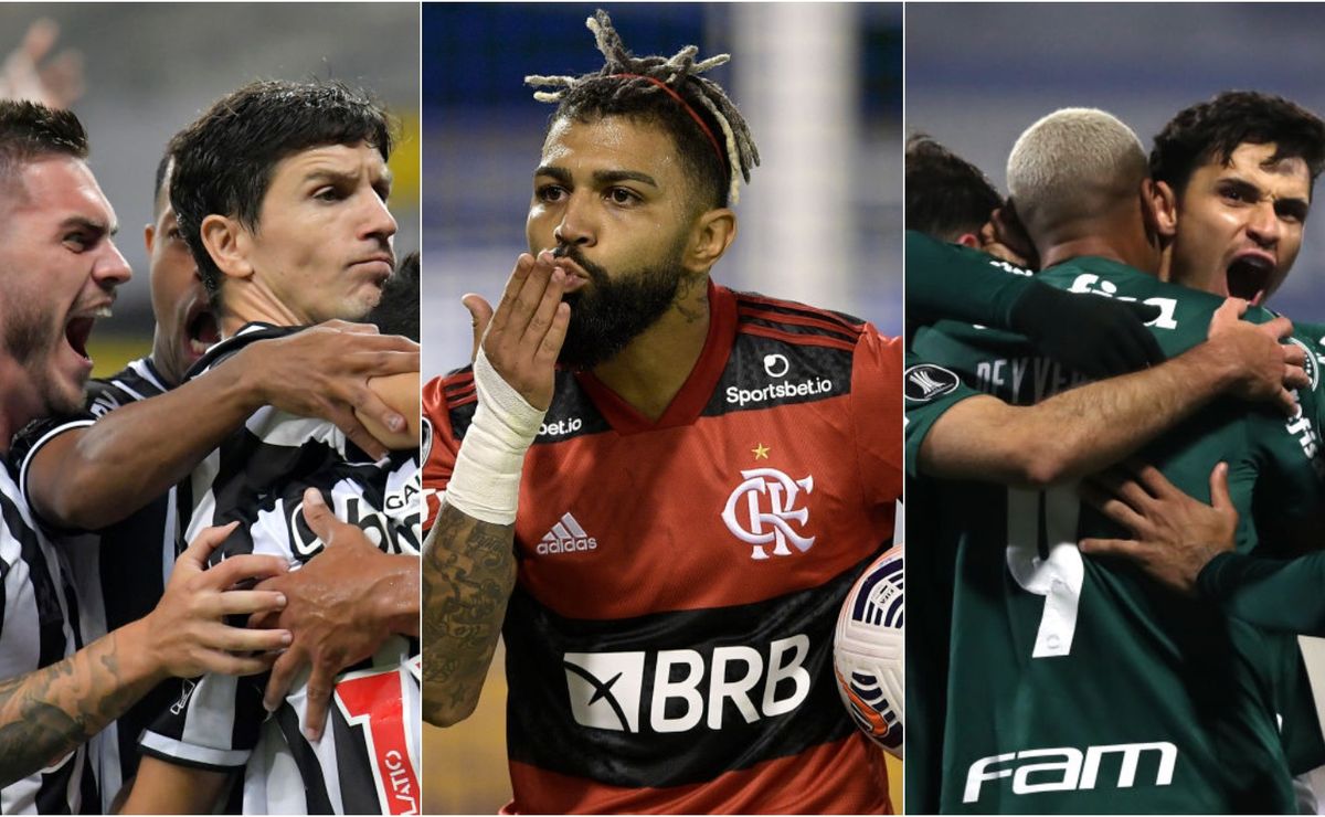 palmeiras, flamengo, atlético e mais: brasileiros com as maiores sequências de invencibilidade na libertadores