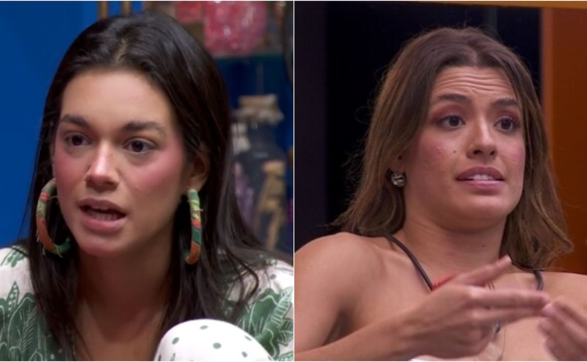 bbb 24: colunista aponta que alane e beatriz são 'falsas' e encenam na casa: "show de improviso"