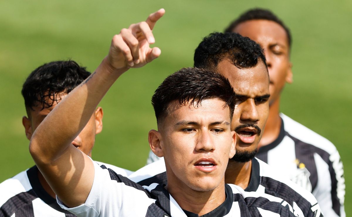 recuperado de lesão, leonardo zabala é afastado pelo santos; entenda