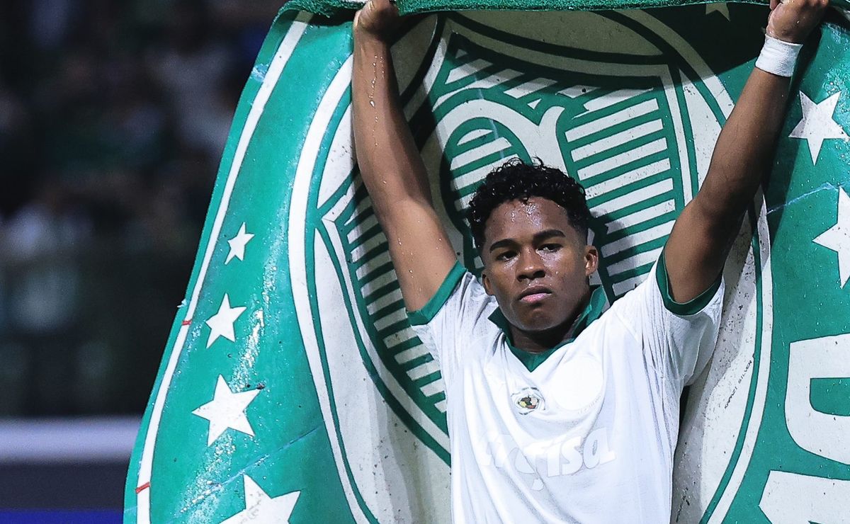 € 49 milhões a mais que joão paulo: endrick está lidera a lista de mais valiosos do brasileirão