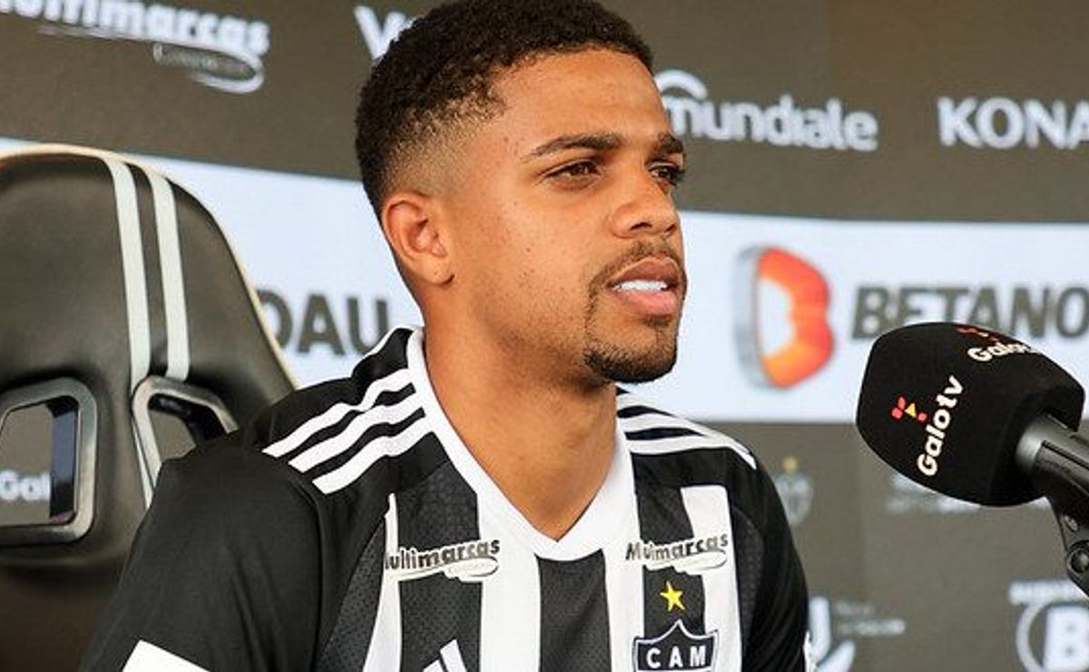 apresentado no atlético mineiro, robert destaca chance 'exclusiva': "agarrar com unhas e dentes"