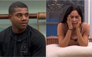 bbb 24: davi acusa isabelle de jogo morno e ofende a sister: “se fazendo de coitadinha”