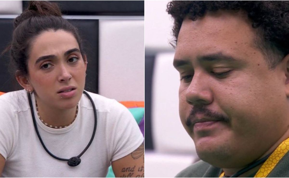 bbb 24: lucas buda propõe estratégia arriscada com giovanna no próximo paredão