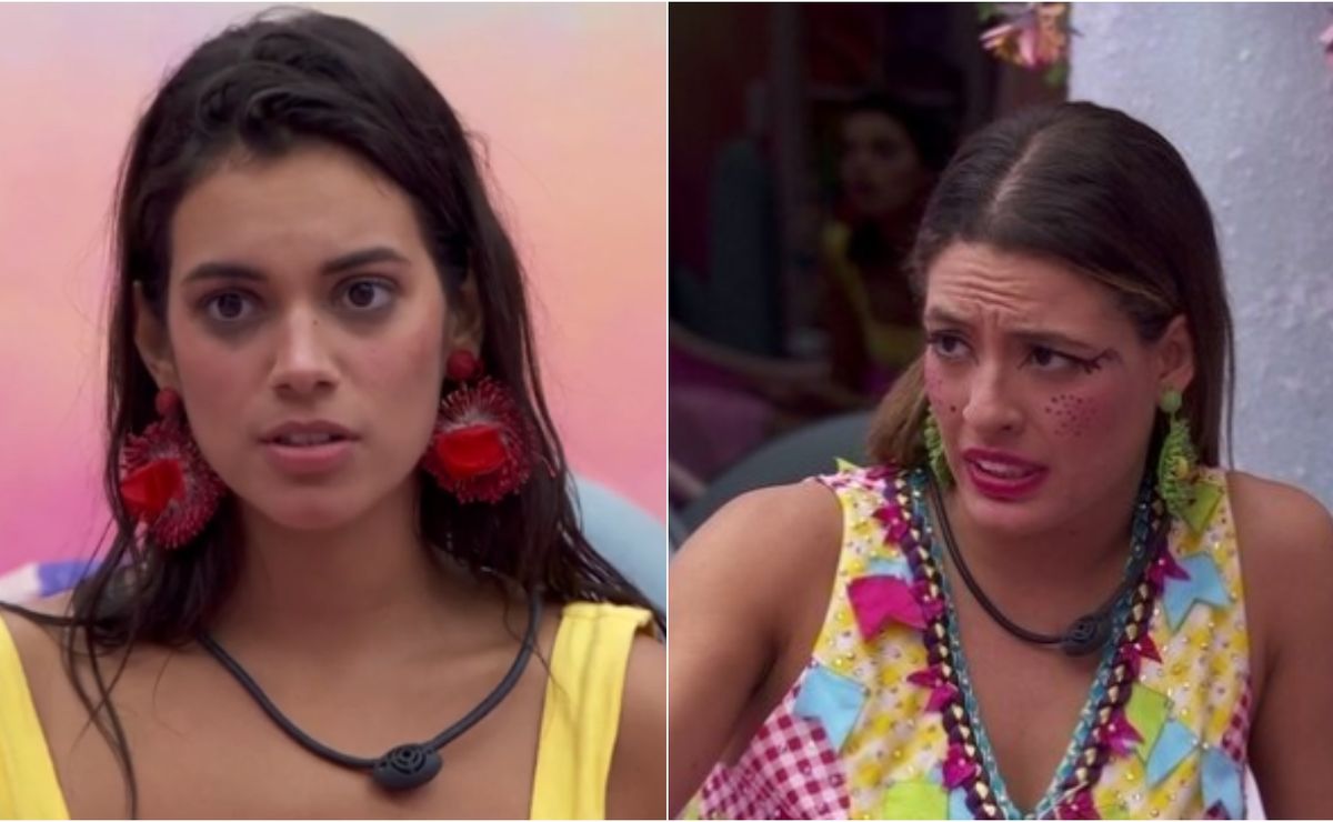 bbb 24: tensão nos fadas? alane e beatriz discutem em festa: "parece que eu sou a fernanda"