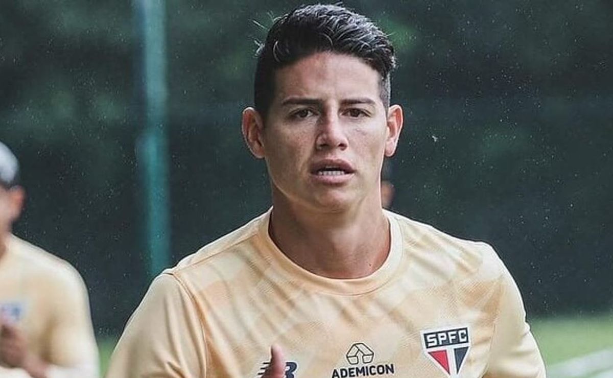 james rodríguez tem lesão constatada e desfalca o são paulo; veja detalhes