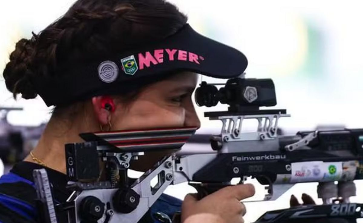 geovana meyer garante vaga olímpica no tiro esportivo para o brasil nos jogos de paris
