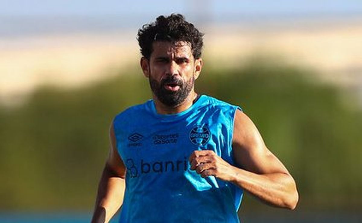 diego costa avança recuperação no grêmio e pode retornar antes do previsto; entenda