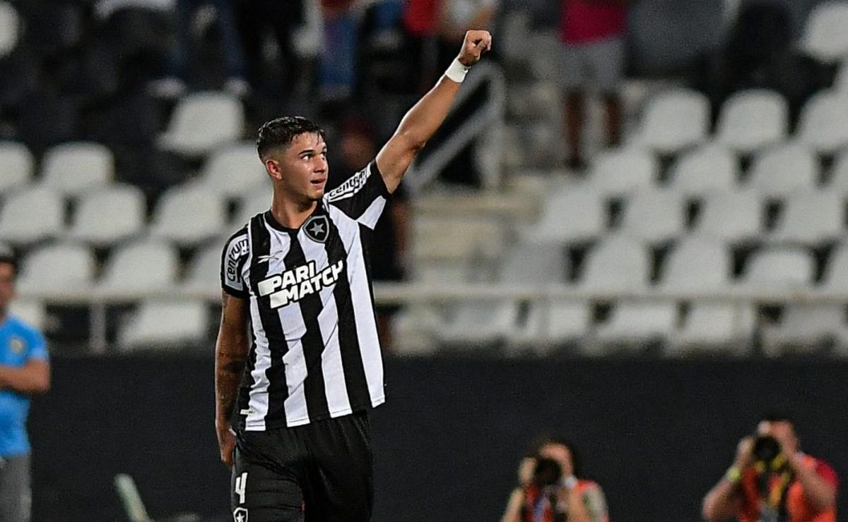 botafogo vence o atlético go com gol de mateo ponte; confira as atuações dos jogadores