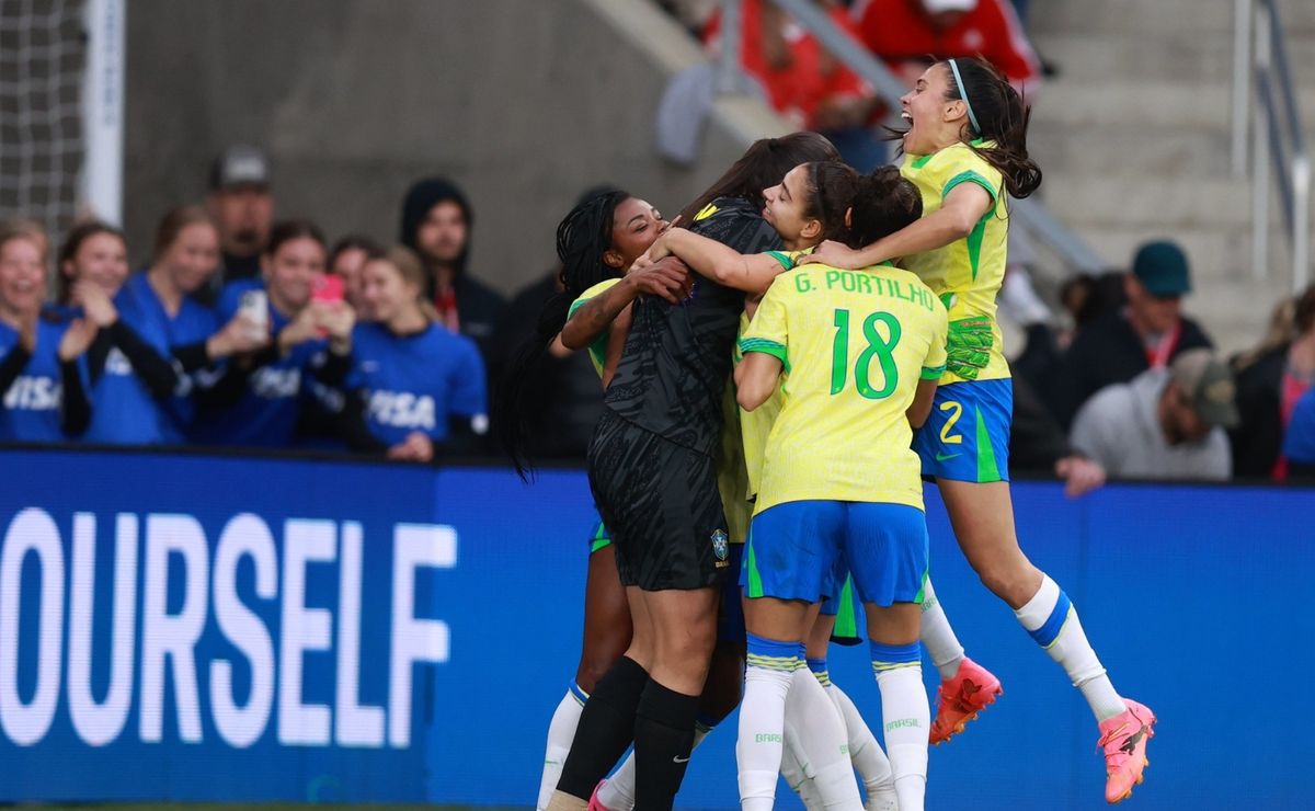 seleção brasileira feminina conhece a última adversária das olimpíadas; veja o retrospecto