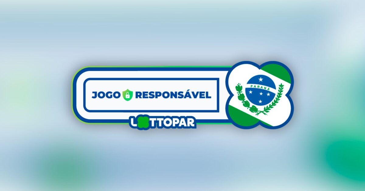 lottopar lança marca do jogo responsável para estimular as boas práticas e conscientizar apostadores