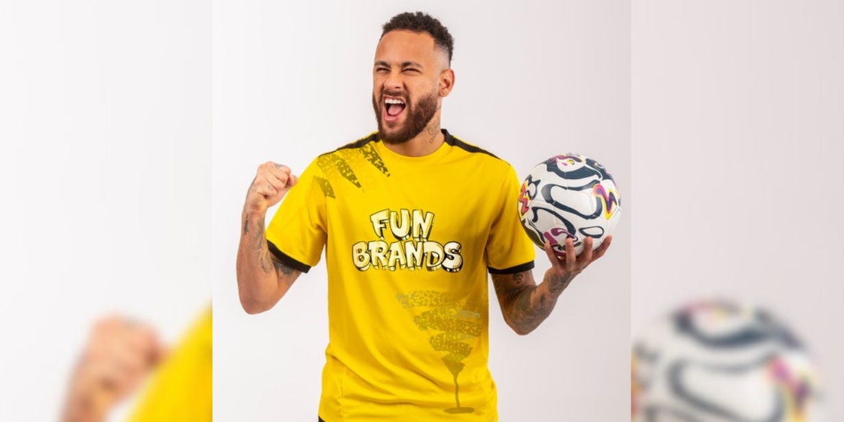 neymar se une à fun brands, empresa de bebidas sediada em miami, para novo empreendimento