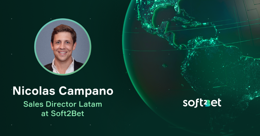 nicolas campano, diretor de vendas latam na soft2bet: “a américa latina é uma prioridade estratégica para nós e estamos comprometidos em nos tornarmos um ator importante nessa região em rápido crescimento”