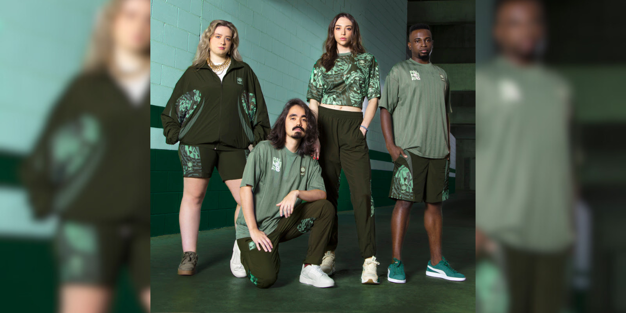 puma e palmeiras apresentam nova coleção casual inspirada nos anos 1990
