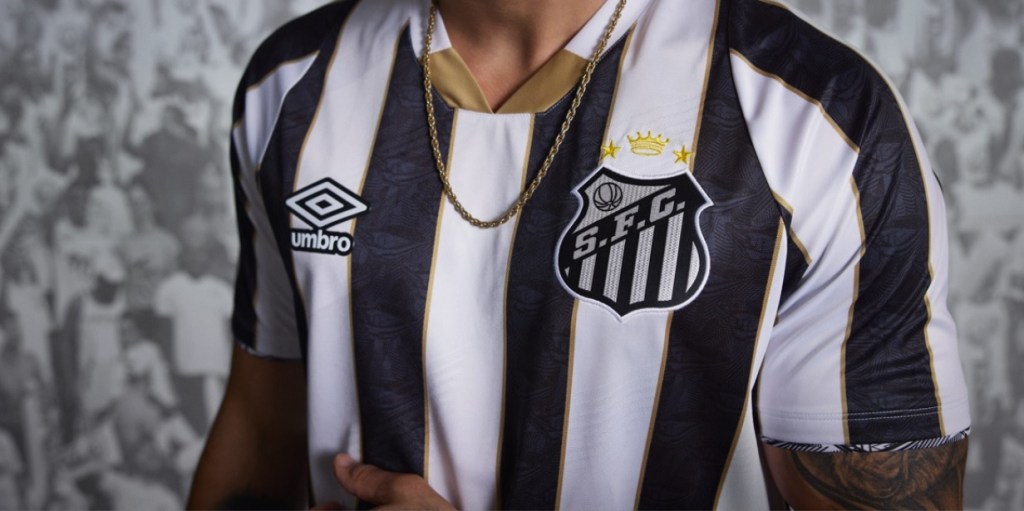 umbro homenageia a vila belmiro nos novos uniformes do santos para 2024