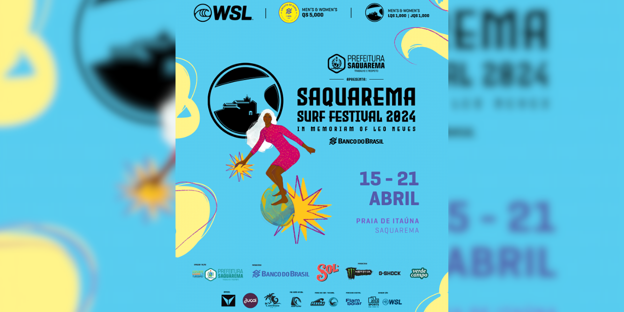 saquarema surf festival terá série de marcas e ativações durante a 4ª edição do evento