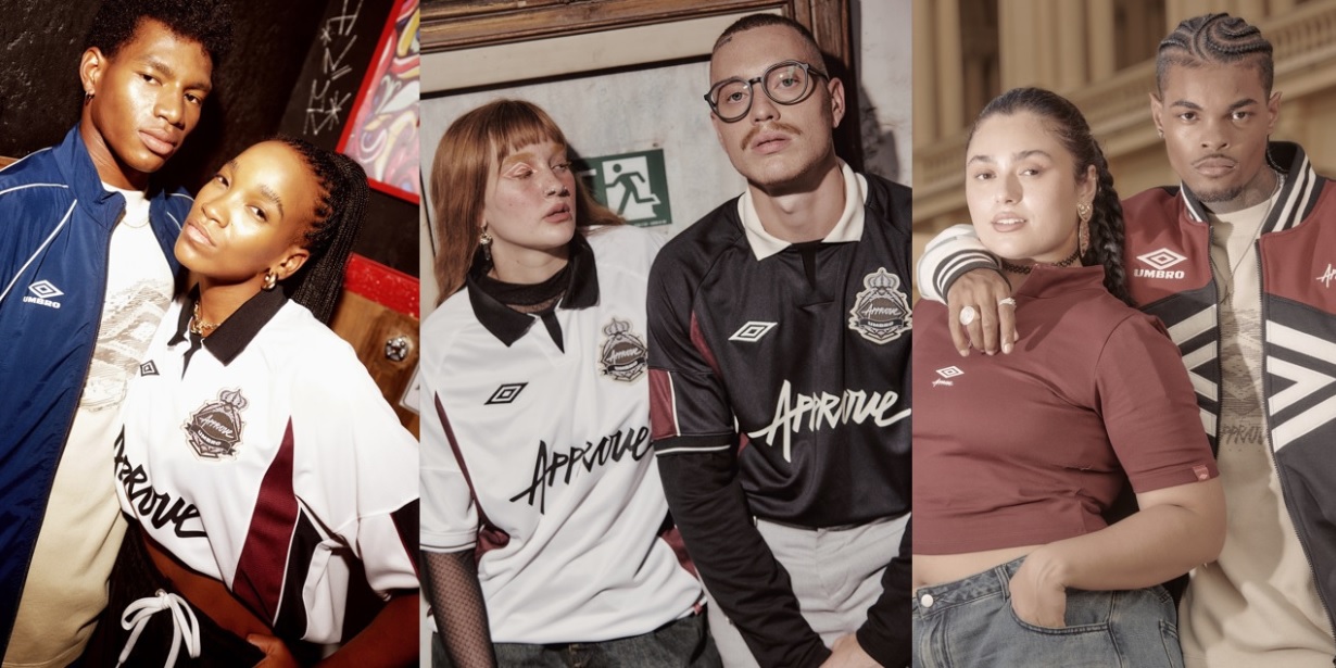 umbro une futebol e moda em coleção em colaboração com a approve