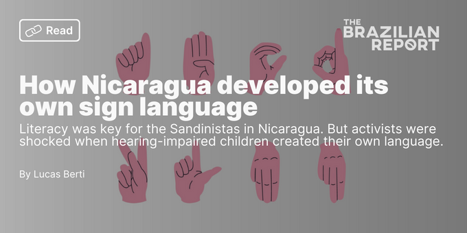 how nicaragua developed its own sign language