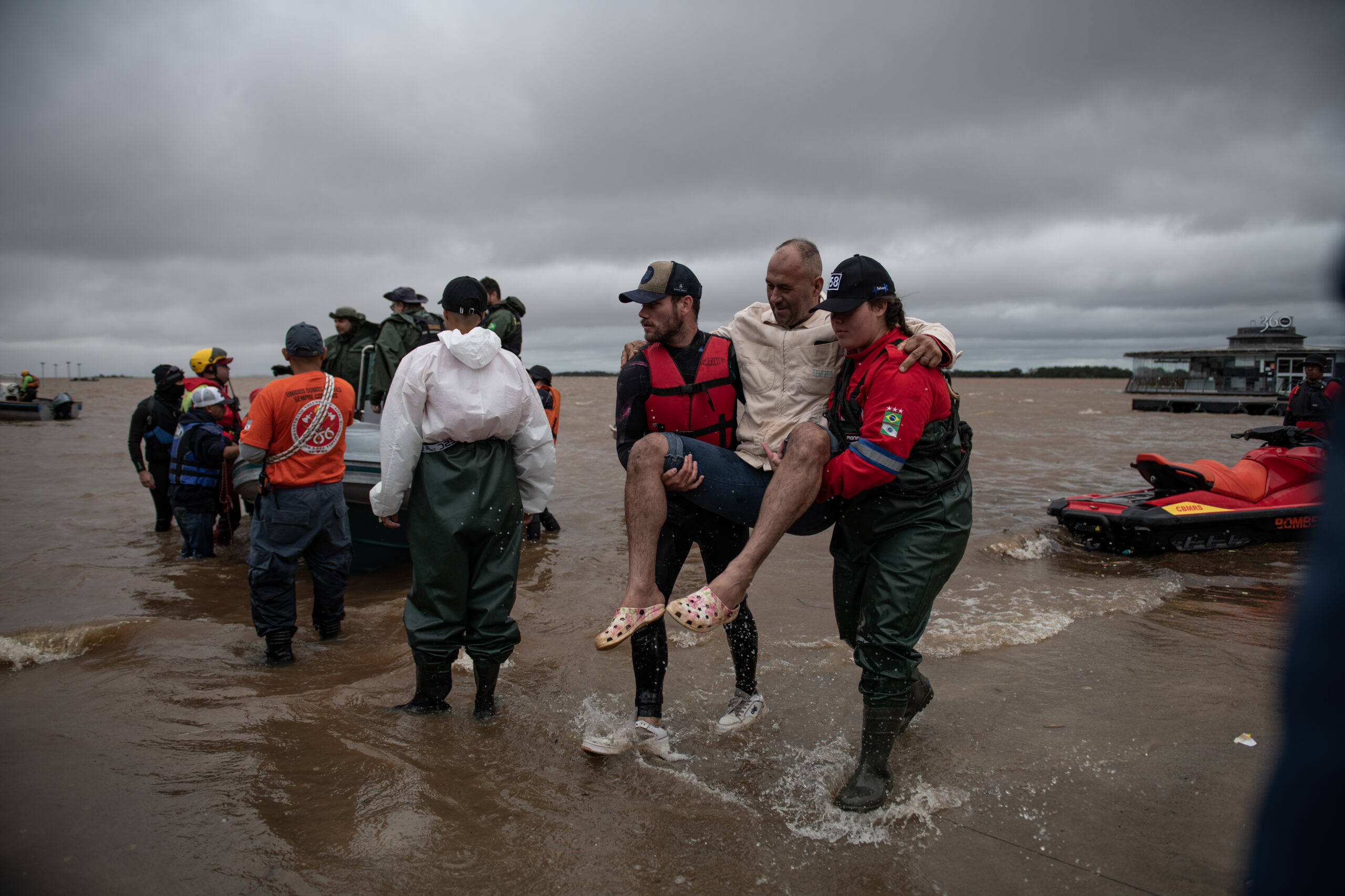 human driven climate change is the culprit for brazil’s floods