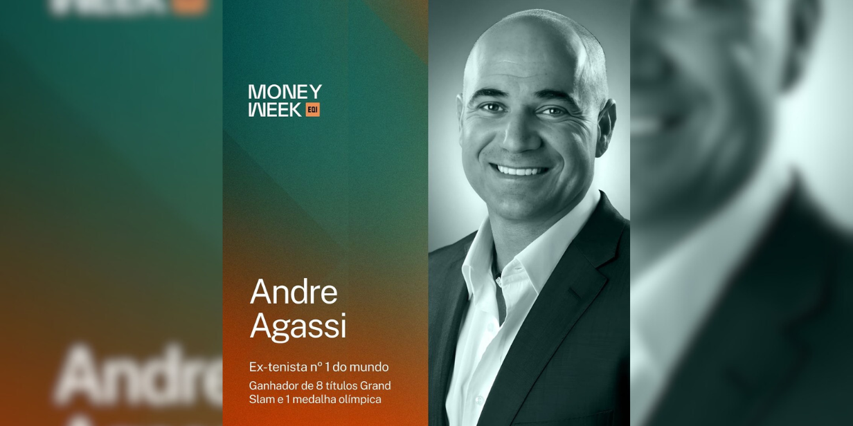 ex tenista número 1 do mundo, andre agassi participa de evento para investidores em sc