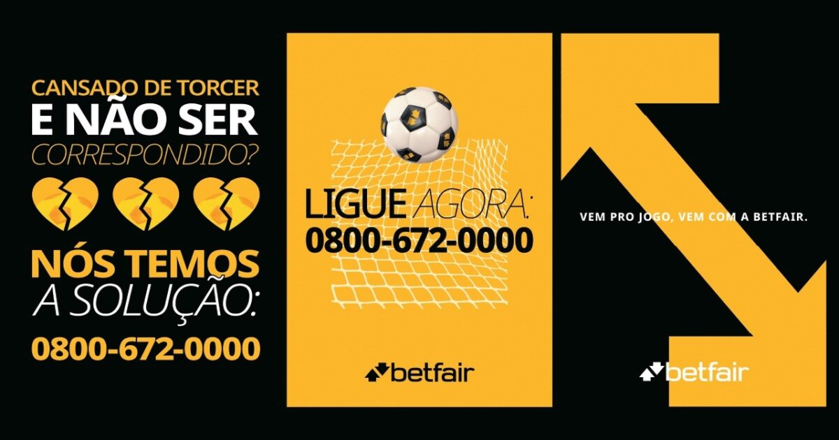 betfair lança “central contra sofrimento” para ajudar os torcedores brasileiros