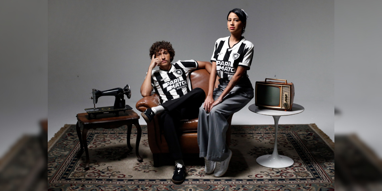 reebok apresenta novo uniforme titular do botafogo para temporada 2024