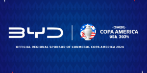 byd se torna parceira da copa américa 2024