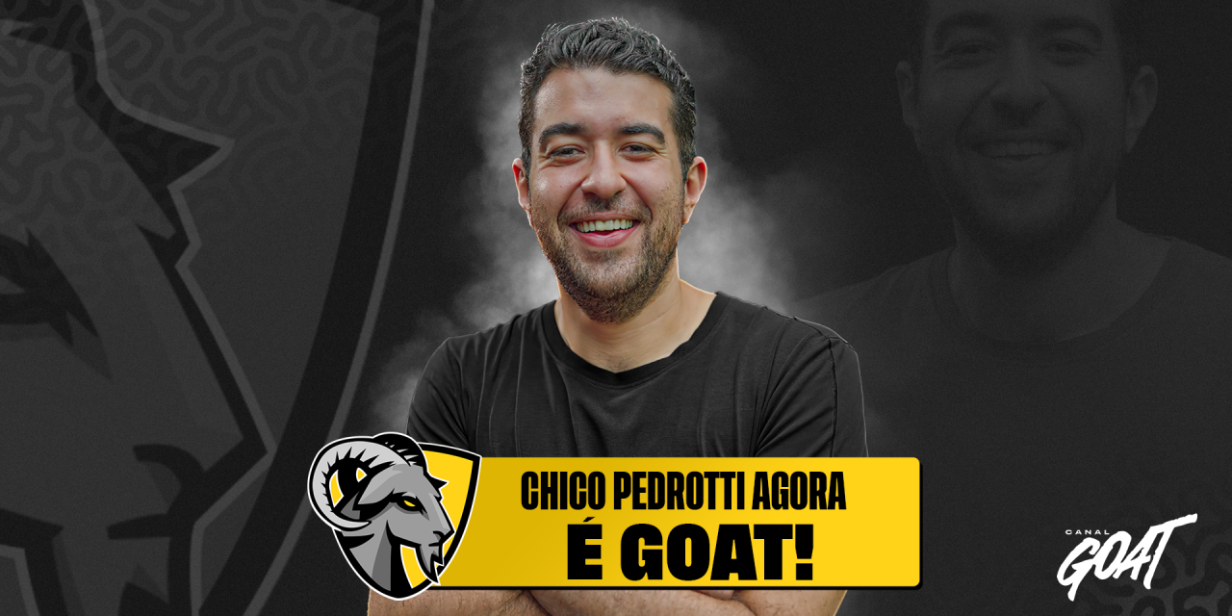 ex desimpedidos, chico pedrotti é anunciado como novo narrador do canal goat
